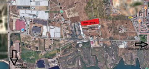 Terreno Rústico  c/ 1,056 ha  - Espaço Industrial (PDM) – Seixalinho