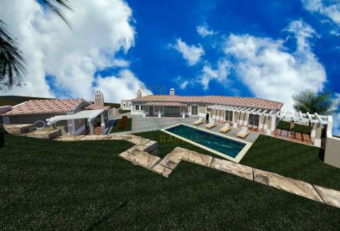 Moradia Térrea T3 com Piscina e Garagem | Lote 1.200 m² | Próxima de Caldas da Rainha