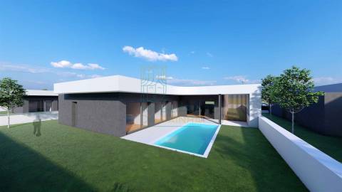 Moradia Moderna Térrea com Piscina – Conforto e Tranquilidade - Caldas da Rainha