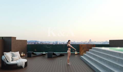 Cobertura Duplex T4 com piscina e vistas para Rio Douro