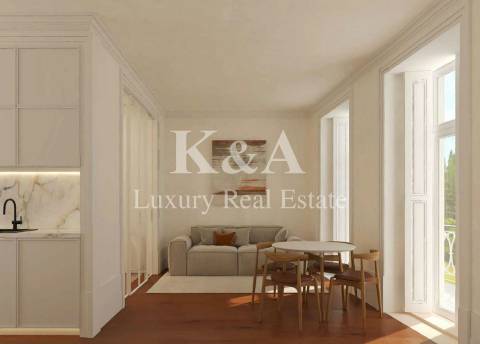 Apartamento T2 Duplex em novo edifício, na Baixa do Porto