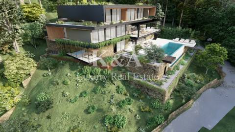 Terreno com projeto para moradia de luxo com vistas para o Rio Douro
