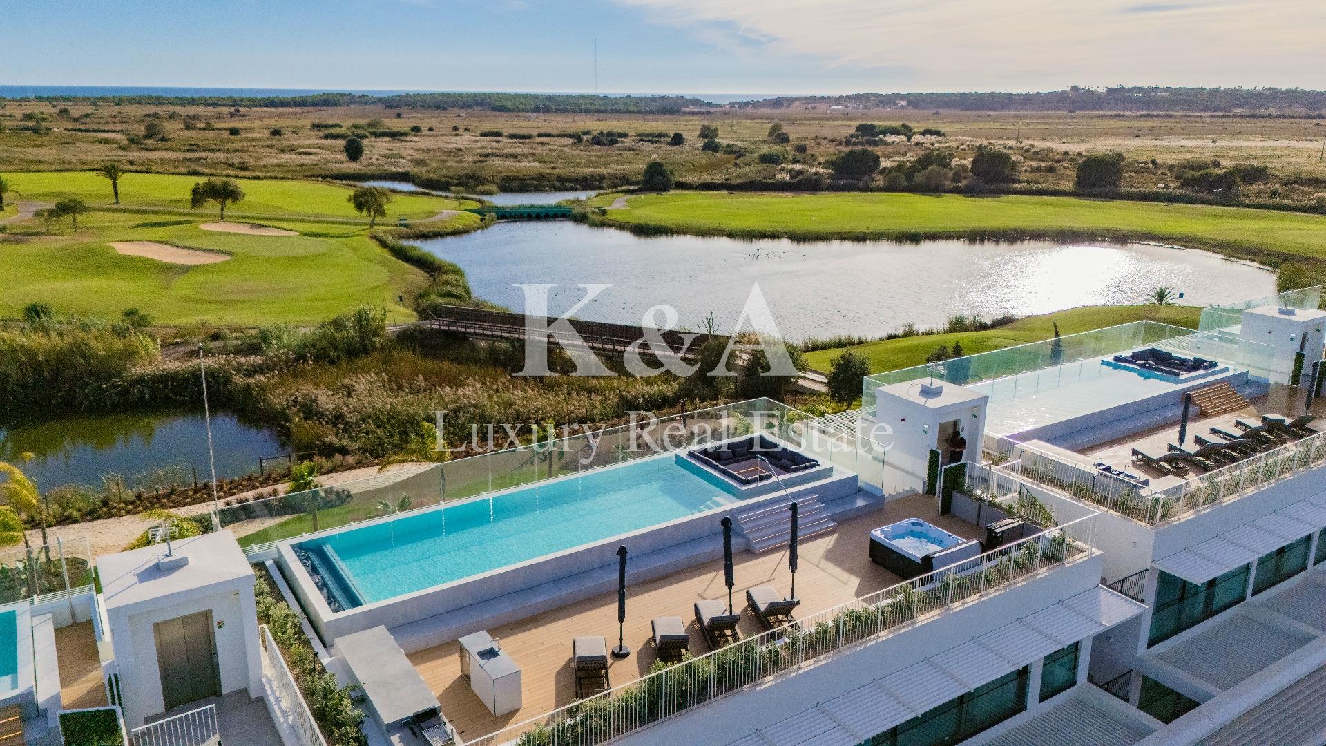 Apartamento T2 Penthouse em condomínio privado de luxo, Vilamoura