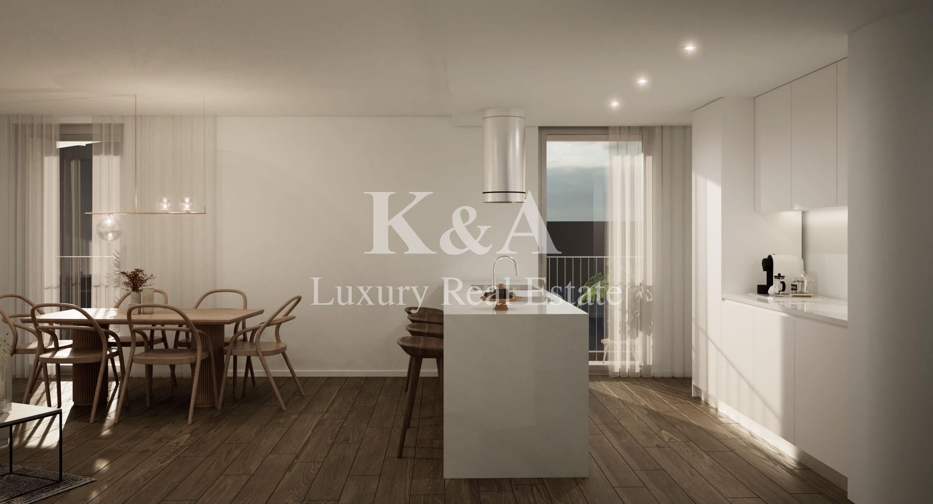 Apartamento em novo empreendimento familiar em Matosinhos