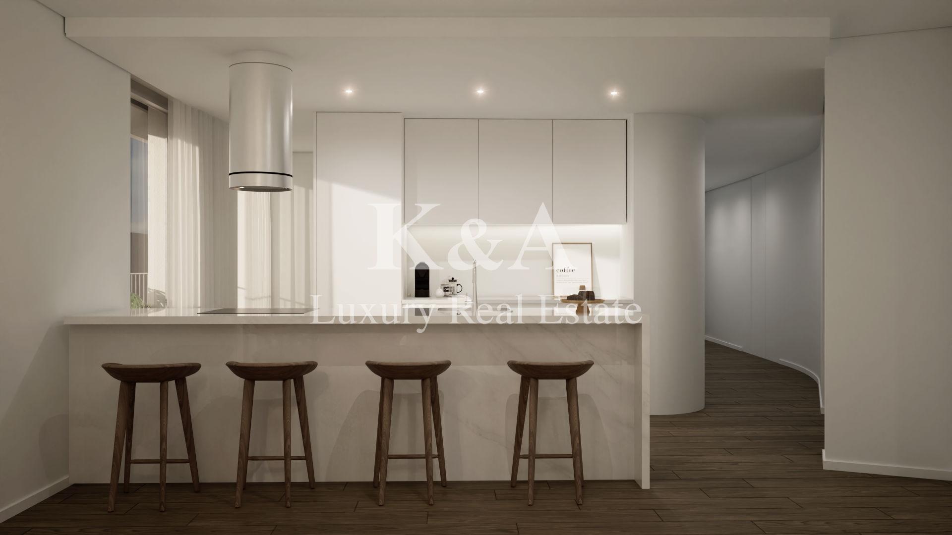 Apartamento em novo empreendimento familiar em Matosinhos
