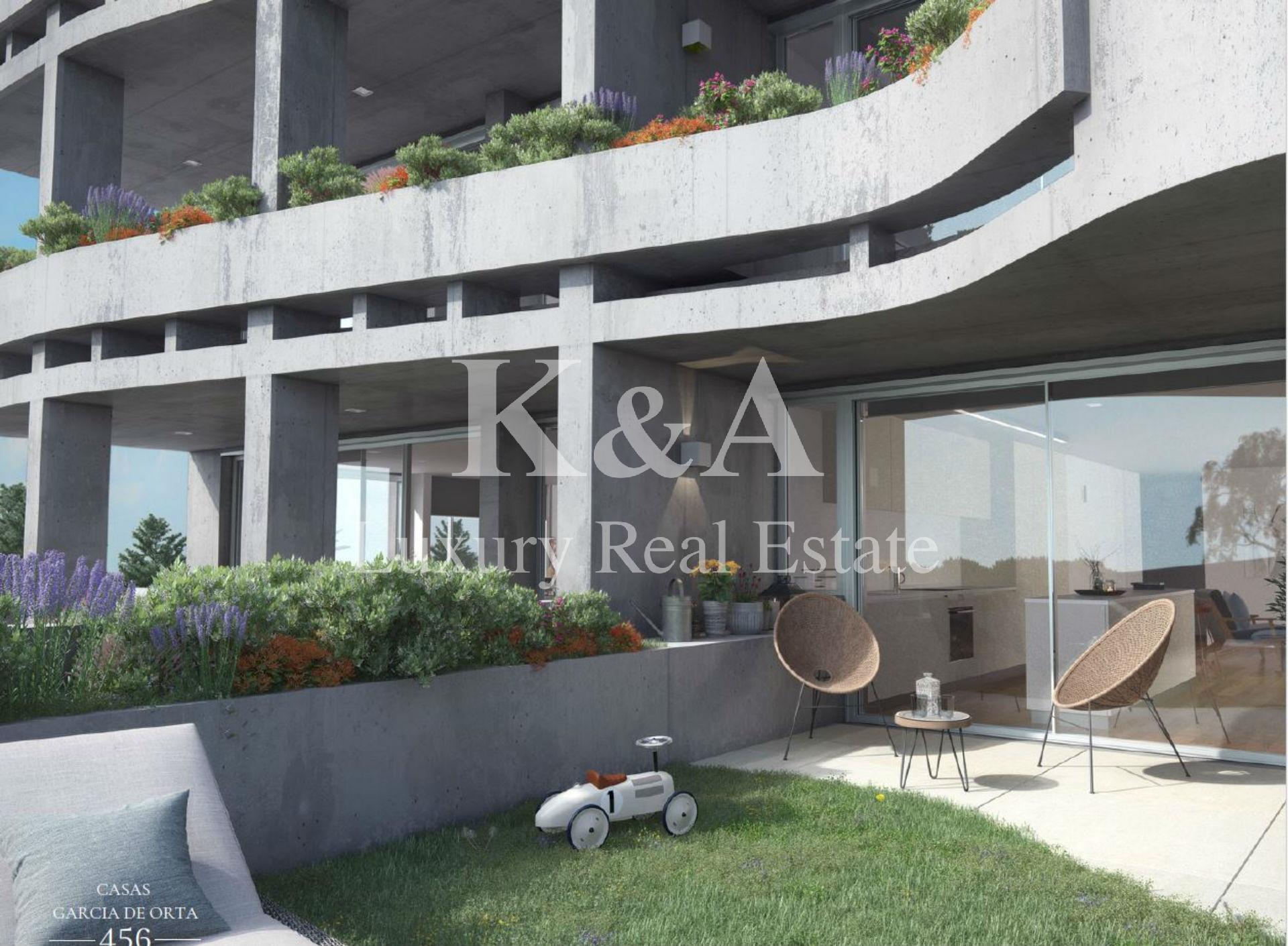 Apartamento T3 na Foz com Jardim
