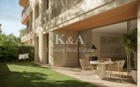 Apartamento T3 em NOVO EMPREENDIMENTO de luxo na Foz, com jardim privativo.