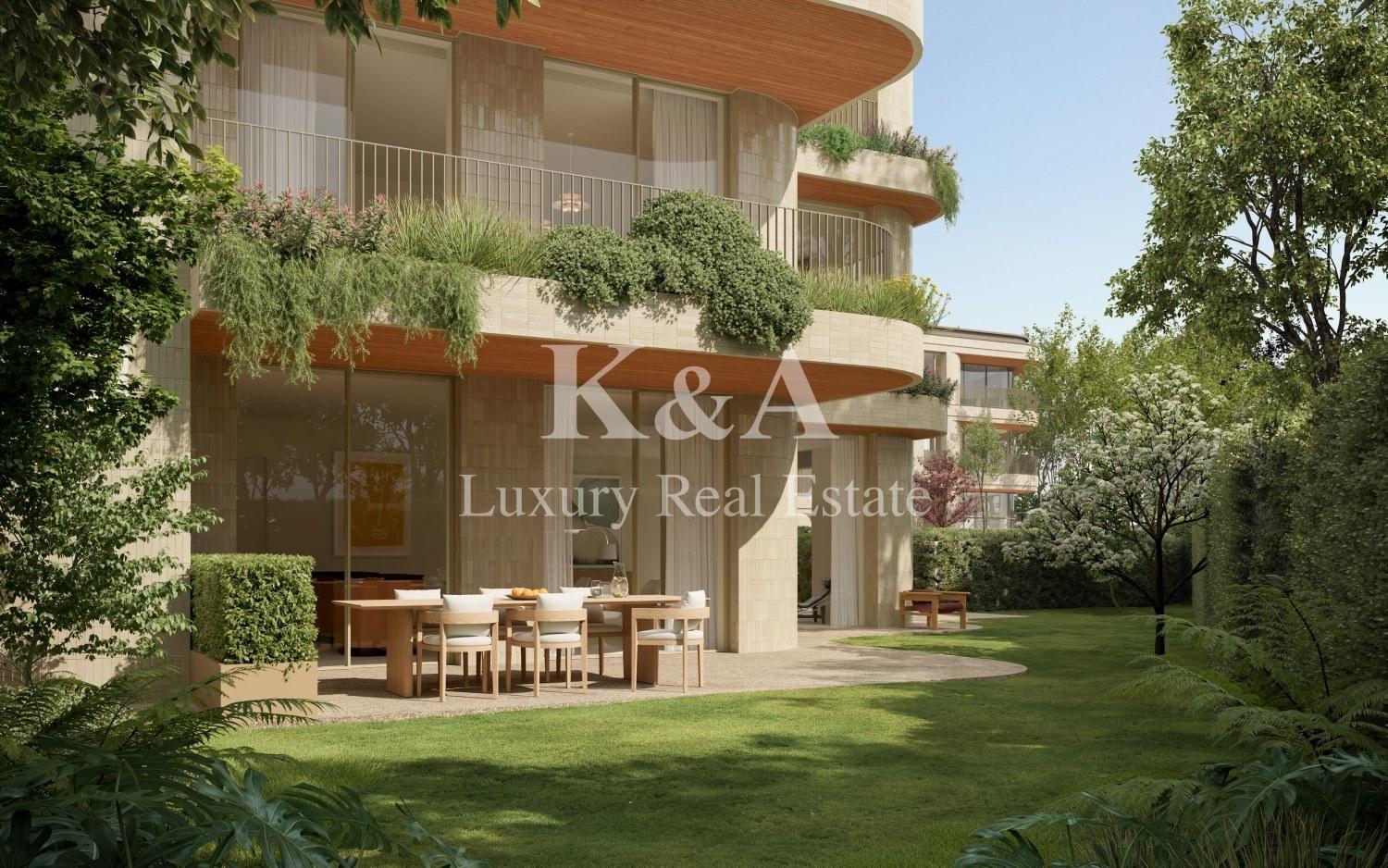 Apartamento T3 em NOVO EMPREENDIMENTO de luxo na Foz, com jardim privativo.