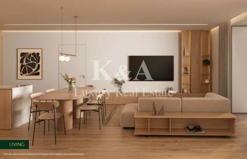 Apartamento T2 com varanda e vista Rio.