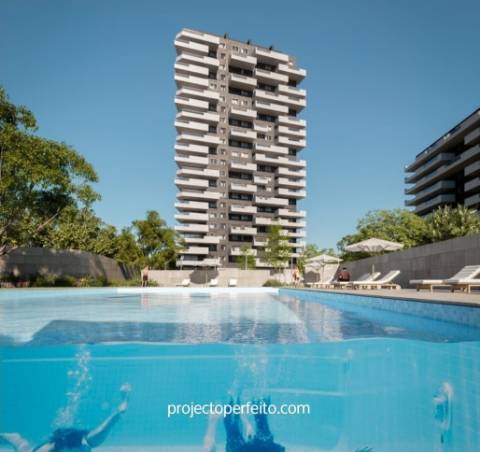 Apartamento T3 com Suíte e Terraço - Empreendimento Ocean Terrace, Leça da Palmeira.