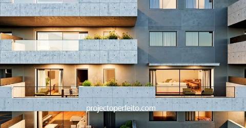 Apartamento T3 com Suíte e Terraço - Empreendimento Ocean Terrace, Leça da Palmeira.
