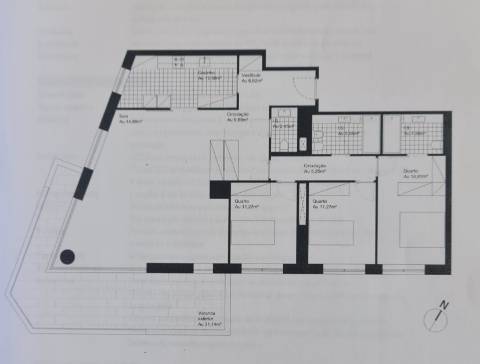 Apartamento T3 com Suíte e Terraço - Empreendimento Ocean Terrace, Leça da Palmeira.