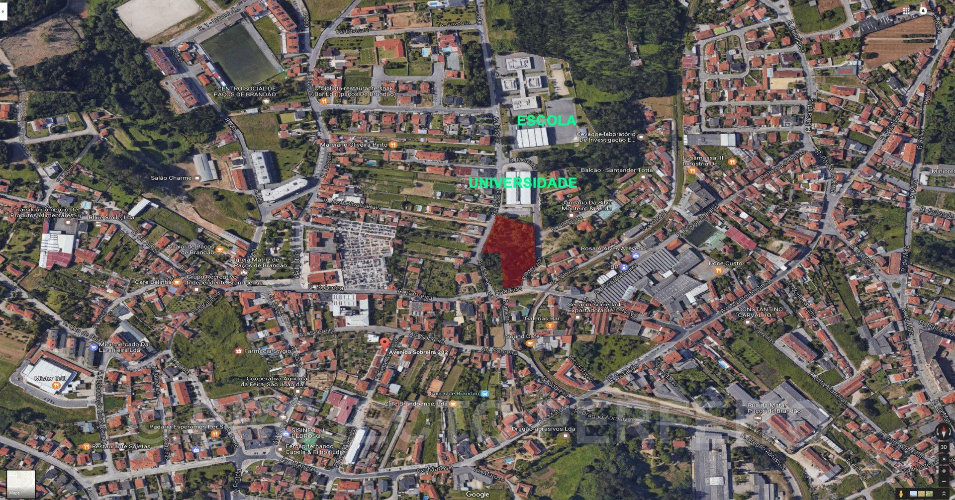 Lote de Terreno  Venda em Paços de Brandão,Santa Maria da Feira