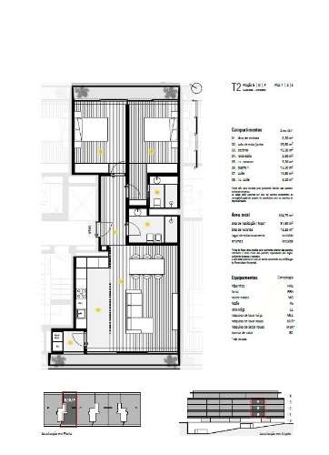 Apartamento T2 Venda em Canidelo,Vila Nova de Gaia