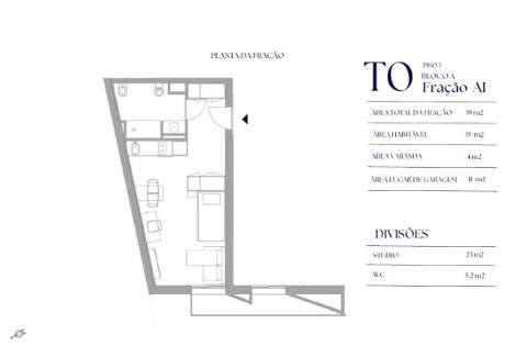 Apartamento T0 Venda em Paranhos,Porto