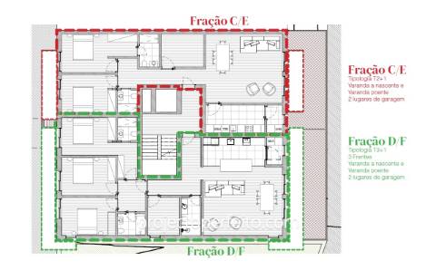 Apartamento T2+1 Venda em Águas Santas,Maia
