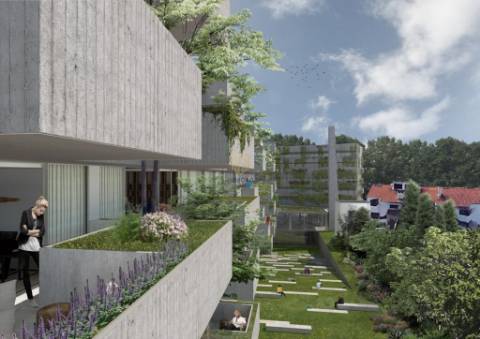 Apartamento T0 NOVO Matosinhos ao Parque da Cidade e Norteshopping