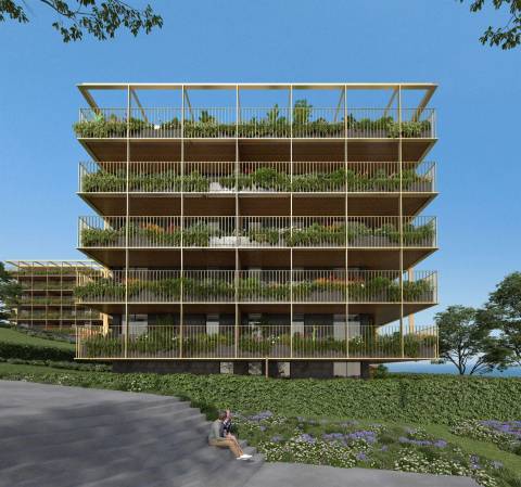Apartamento T3 de luxo em Vila Nova de Gaia com terraço