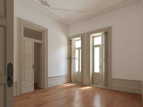 Apartamento T1 com jardim no centro do Porto
