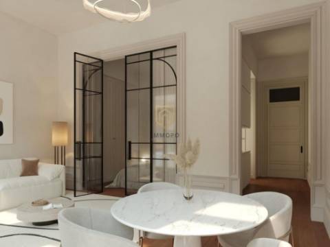 Apartamento T1 com jardim no centro do Porto