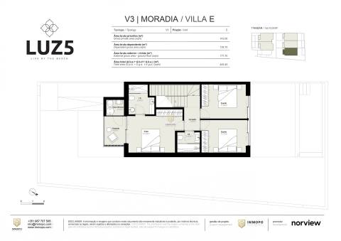 Moradia T3 com piscina privativa na Praia da Luz, Lagos, Algarve