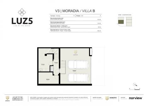 Moradia T3 com piscina privativa na Praia da Luz, Lagos, Algarve