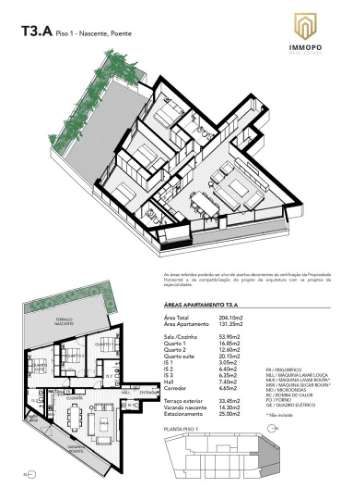 Apartamento T3 Venda em Arcozelo,Vila Nova de Gaia