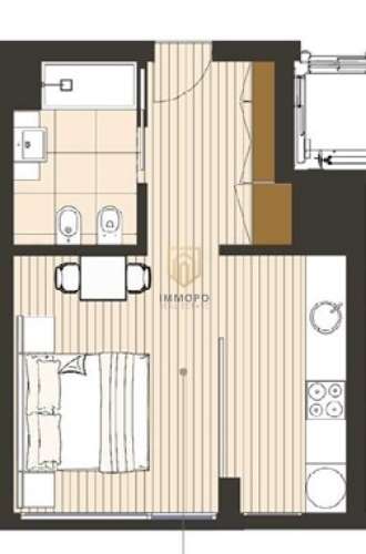 T0 com Lugar de garagem