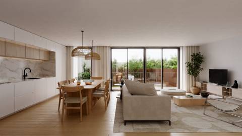 Apartamento T3 Novo Condº Fechado com Jardins, Parque Infantil, Junto ao Jardim de Arca D Água!