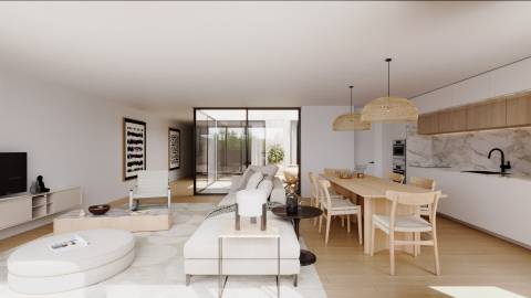 Apartamento T3 Novo Condº Fechado com Jardins, Parque Infantil, Junto ao Jardim de Arca D Água!