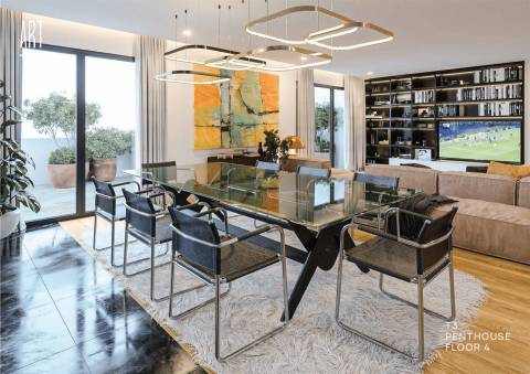 Apartamento T3 Novo com Terraço em condomínio de altíssima qualidade, 15mn do polo universitário