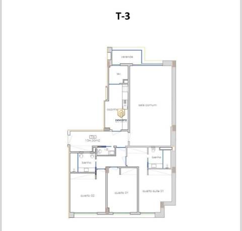 T3 NOVO, BOAVISTA, PORTO, CENTRO