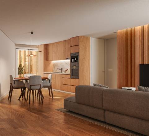Apartamento T+1 em construção no Porto
