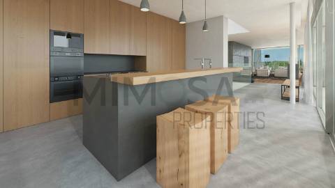 Moradias de Luxo T4 em construção com vista mar na Praia da Luz, Lagos