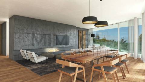Moradias de Luxo T4 em construção com vista mar na Praia da Luz, Lagos