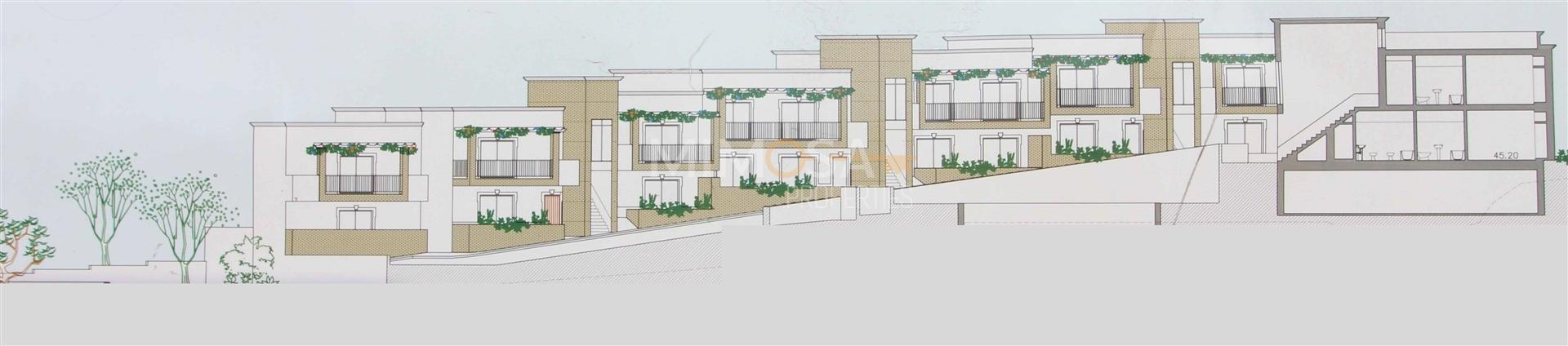 Terreno em Lagoa com projeto aprovado para moradias em banda