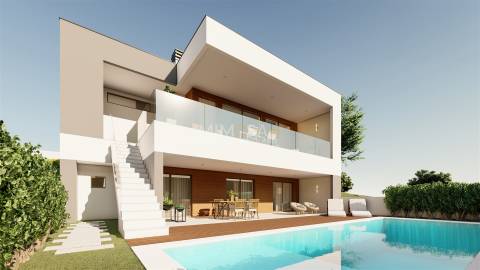 Nova Moradia T3 com Piscina e vista panorâmica, Mexilhoeira Grande
