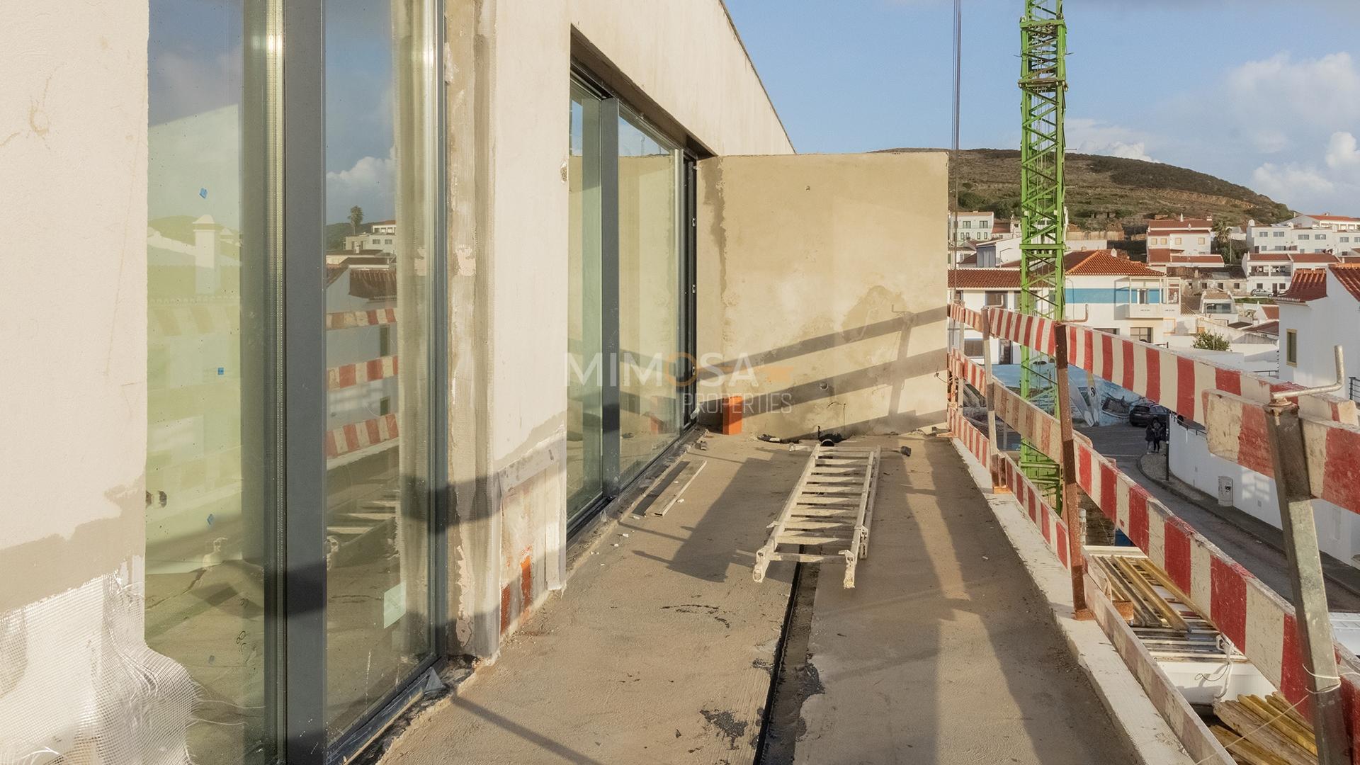 Novo Apartamento T1+1 com Vista Mar na Aldeia da Carrapateira