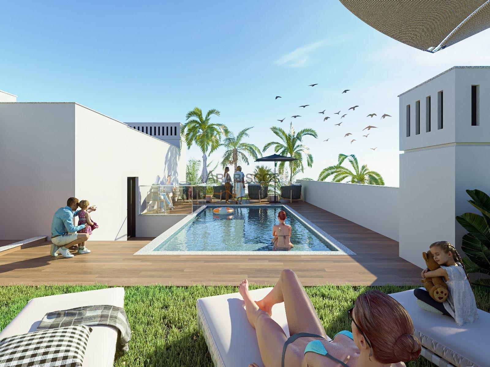 Apartamento T3 - Piscina - Garagem - Portimão - Algarve