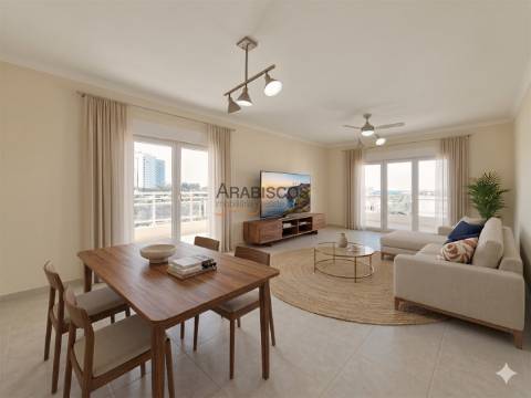 Apartamento T3 - Vista Mar - Varandas com 60 m2 - Ar Condicionado - 3 Suítes - Alvor - Algarve