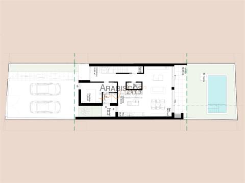 Moradia T4 em Construção - Piscina - Barbecue - Sesmarias - Alvor - Algarve
