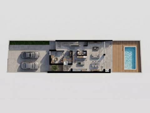 Moradia T4 em Construção - Piscina - Barbecue - Sesmarias - Alvor - Algarve