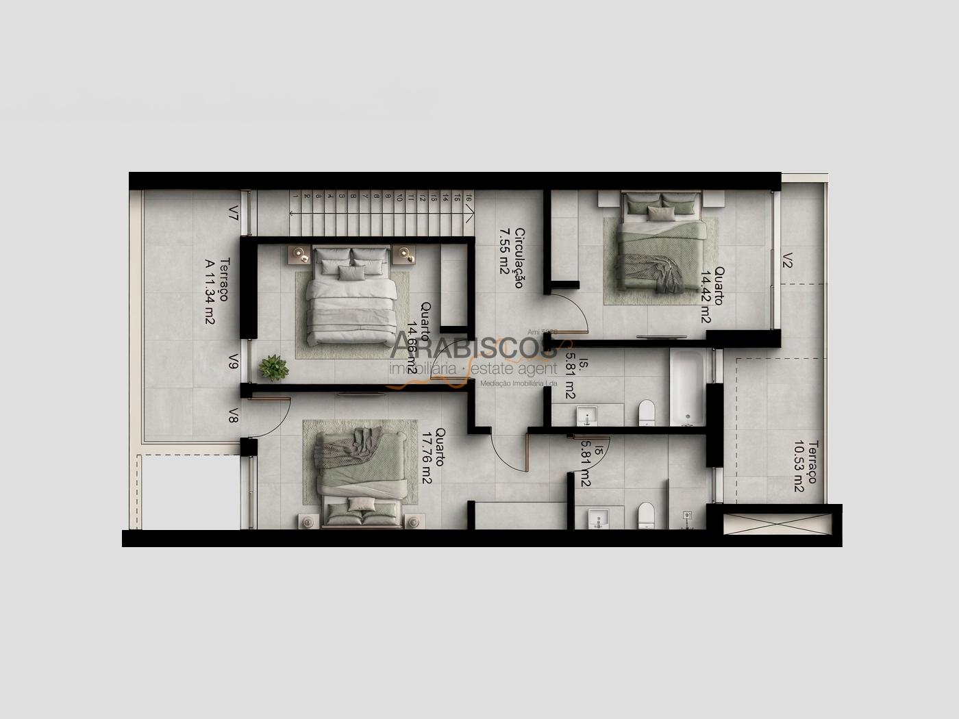 Moradia T4 em Construção - Piscina - Barbecue - Sesmarias - Alvor - Algarve