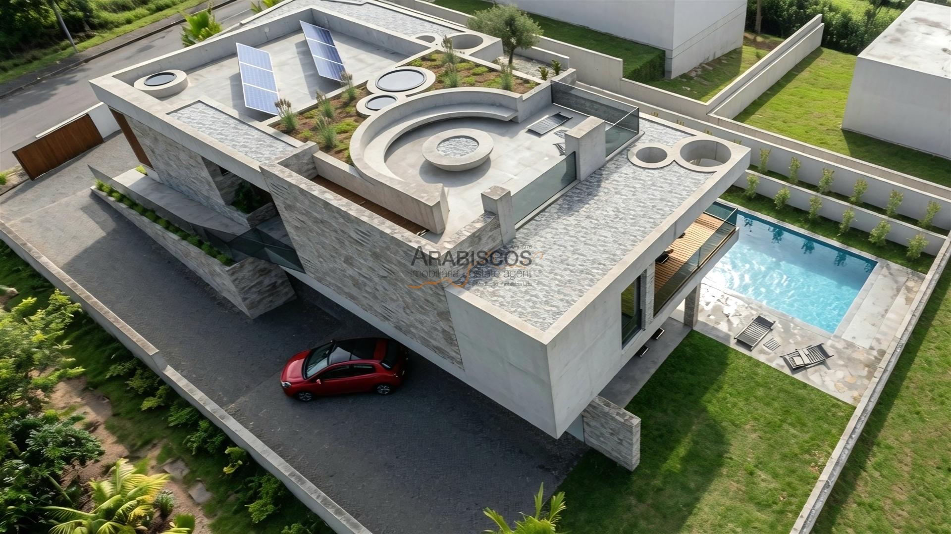 Moradia T3 - Vista Mar - Piscina - Garagem - Terraço Acessível - Barbecue - Porto de Mós - Lagos