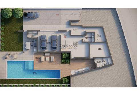 Moradia T3 - Vista Mar - Piscina - Garagem - Terraço Acessível - Barbecue - Porto de Mós - Lagos