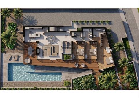 Moradia T3 - Vista Mar - Piscina - Garagem - Terraço Acessível - Barbecue - Porto de Mós - Lagos