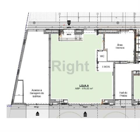 ​​​​​​​Loja com 179 m² em empreendimento moderno na zona oriental de Lisboa