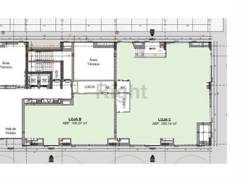 ​​​​​​​Loja com 300 m² em empreendimento moderno na zona oriental de Lisboa