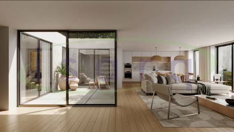 Apartamento T3 com terraço e jardim privado, NOVO! e muito bem localizado;