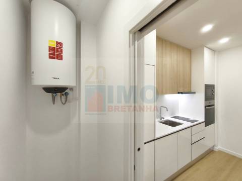 T1 Luxo c/ Terraço e Garagem - Santa Clara